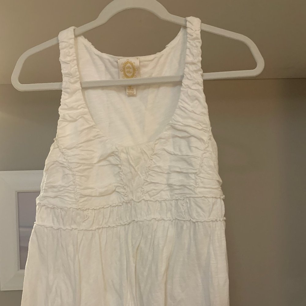 Anthropologie Rio Rac ruched tank top